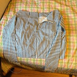 superdown medium striped skirt